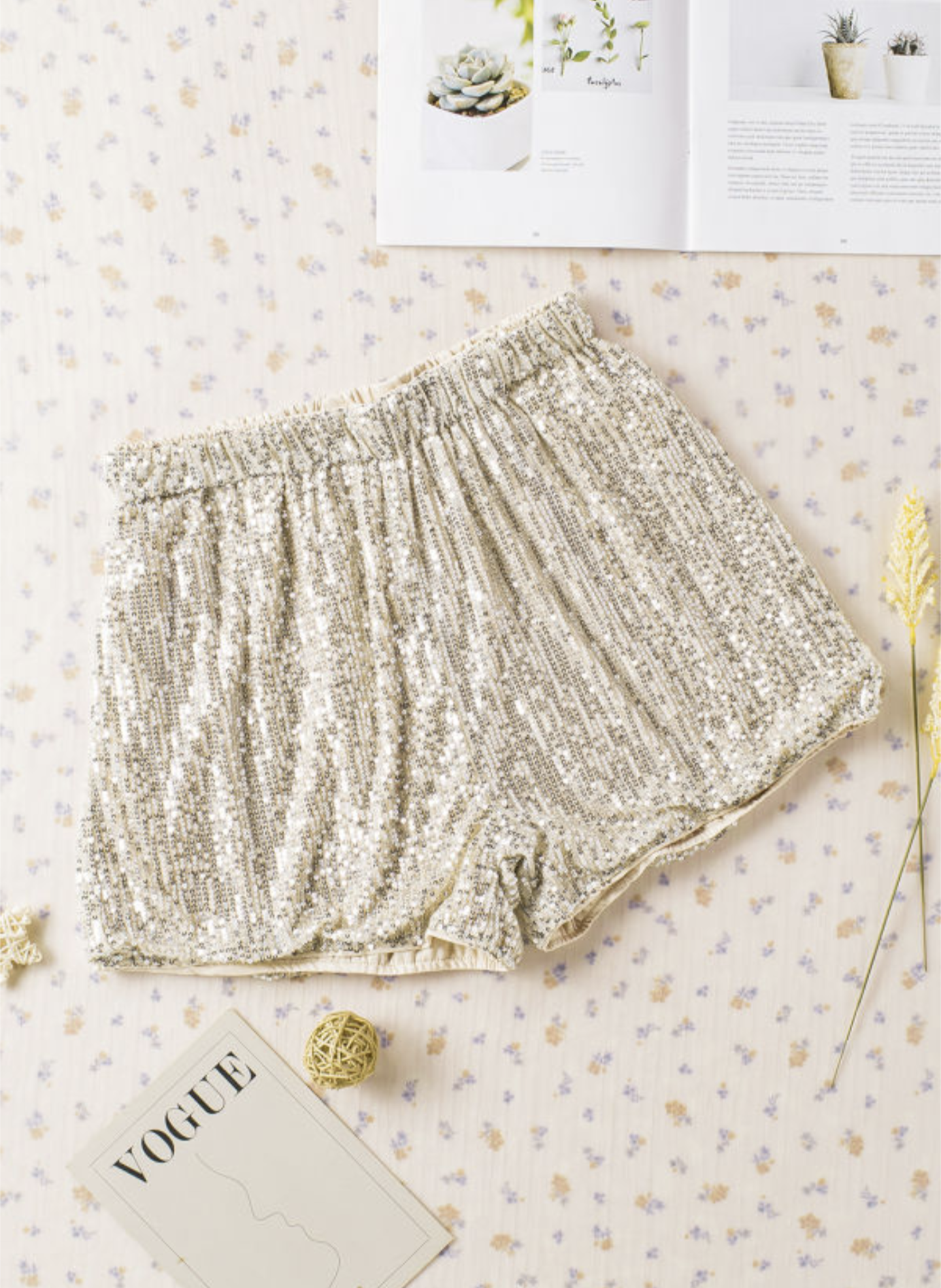 Sequin Shorts